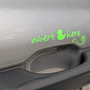 Duck Placement Decal