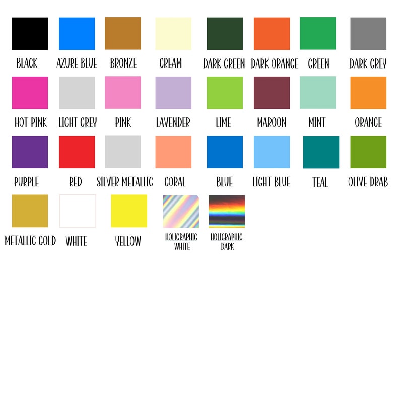 Me Decal Color Vinyl Decals - Etsy