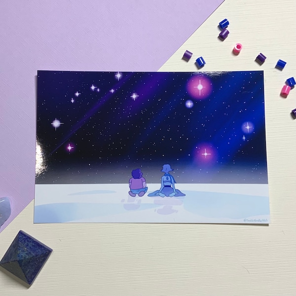 Star Gazing SU Print