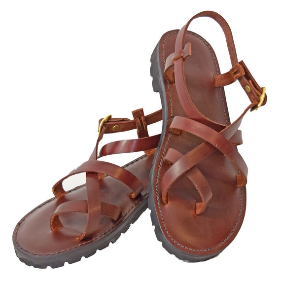 artisan leather sandals