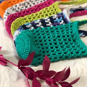Crochet Crossbody Water Bottle Holder