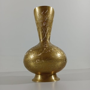 Handmade brass jug, vintage jug, 25/30 years old.