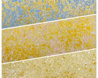 Large Yuzen Washi Paper, Gold Silver Copper Dust, Origami Chiyogami, Handmade Japanese Craft Paper, #WM024