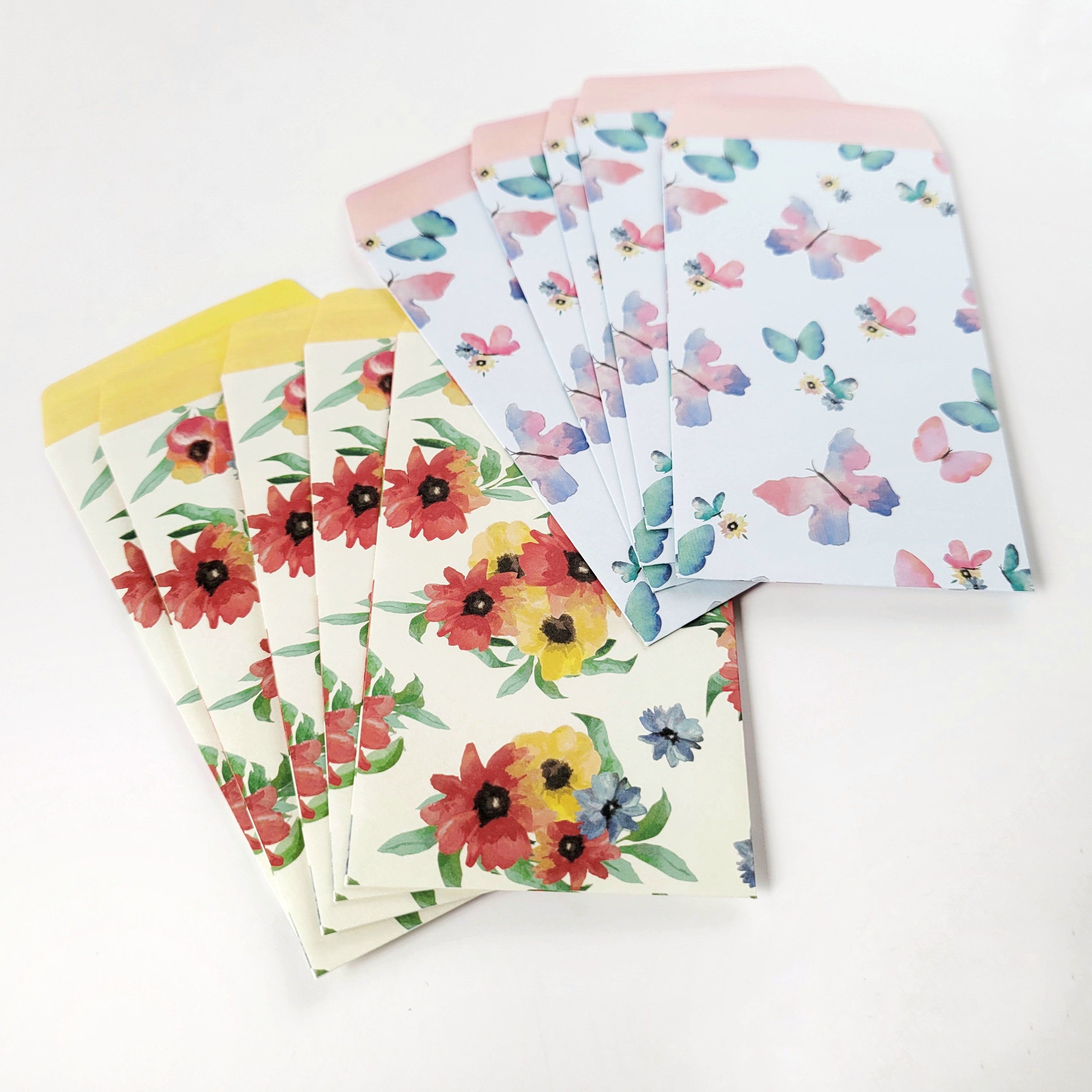 10 Gift Card Coin Envelopes, Gift Card Holders, Mini Small Envelopes ...