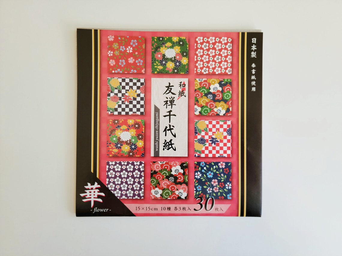 Floral Origami Paper Edo Pattern, Traditional Vintage Patterns ...