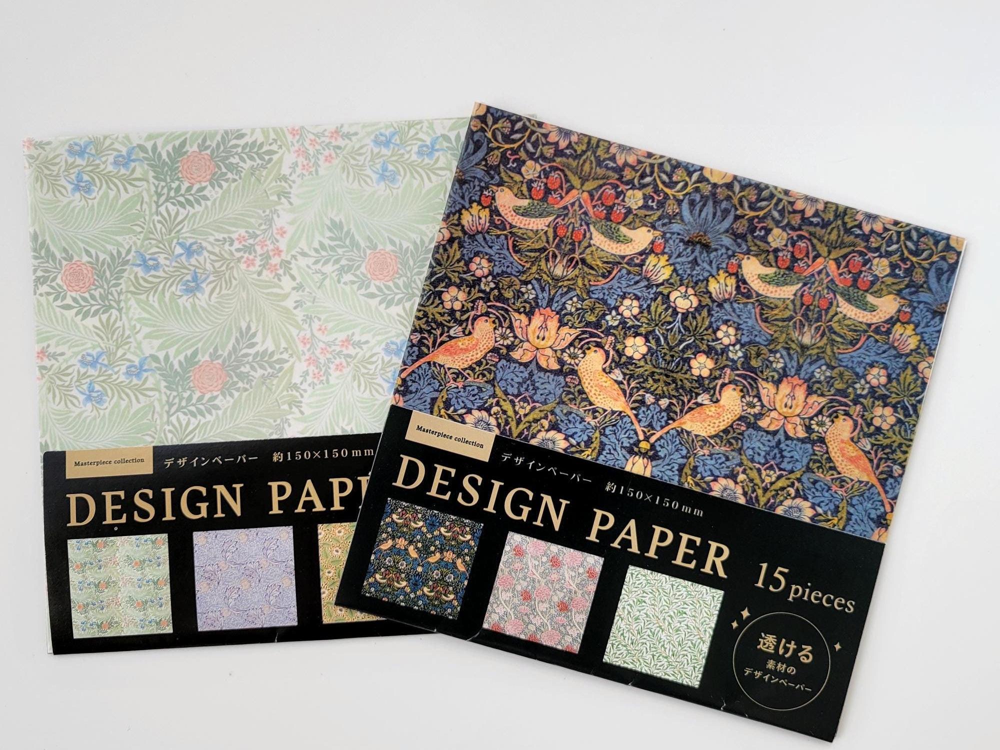 William Morris Vellum Paper Pack, 6x6 Inch, Semi Translucent Paper, Origami Design Paper, Scrapbook Cardmaking, Nature, Plants, Pick Pack - Etsy William Morris Vellum Paper Pack, 6x6 Inch, Semi Translucent Paper, Origami Design Paper, Scrapbook Cardmaking, Nature, Plants, Pick Pack - Etsy