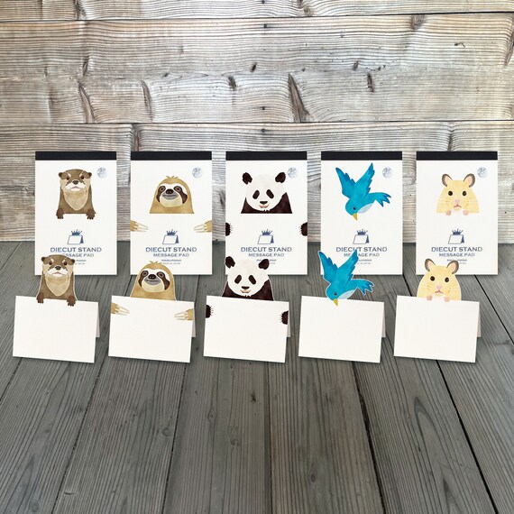 Panda Animal Die-Cut Memo Book Panda Animal Die-Cut Memo Book