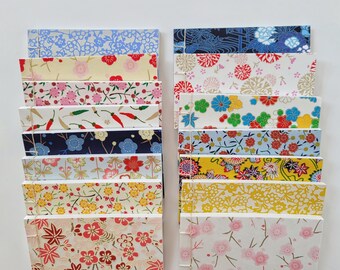 Yuzen Paper Notepad, Small Memo Pad Floral Design, Tear Off Message Pad, Mini Messages, Stationery Gift
