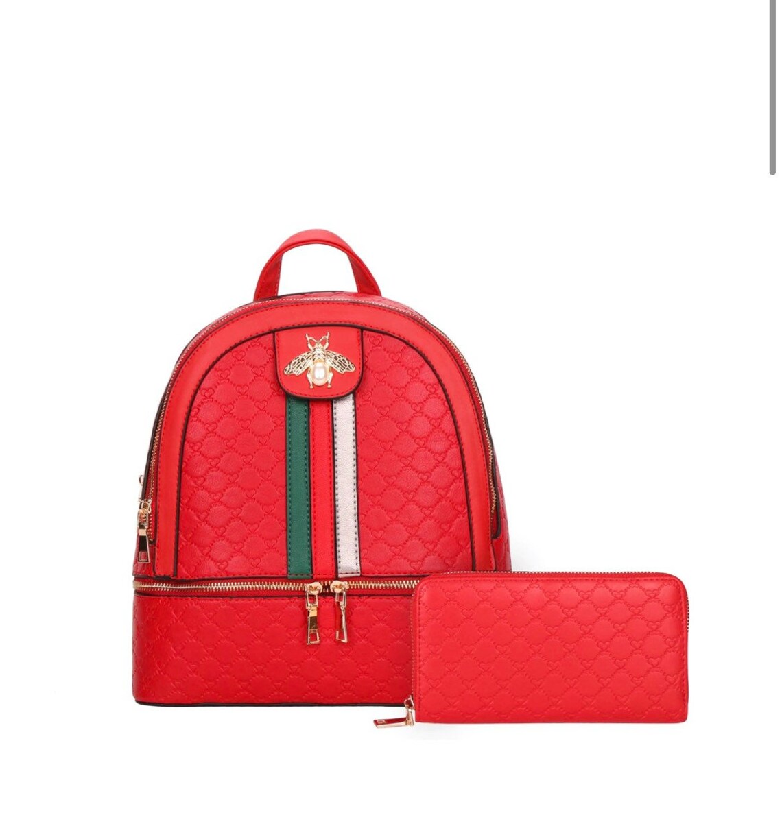 Queen Bee Backpack Purse Etsy