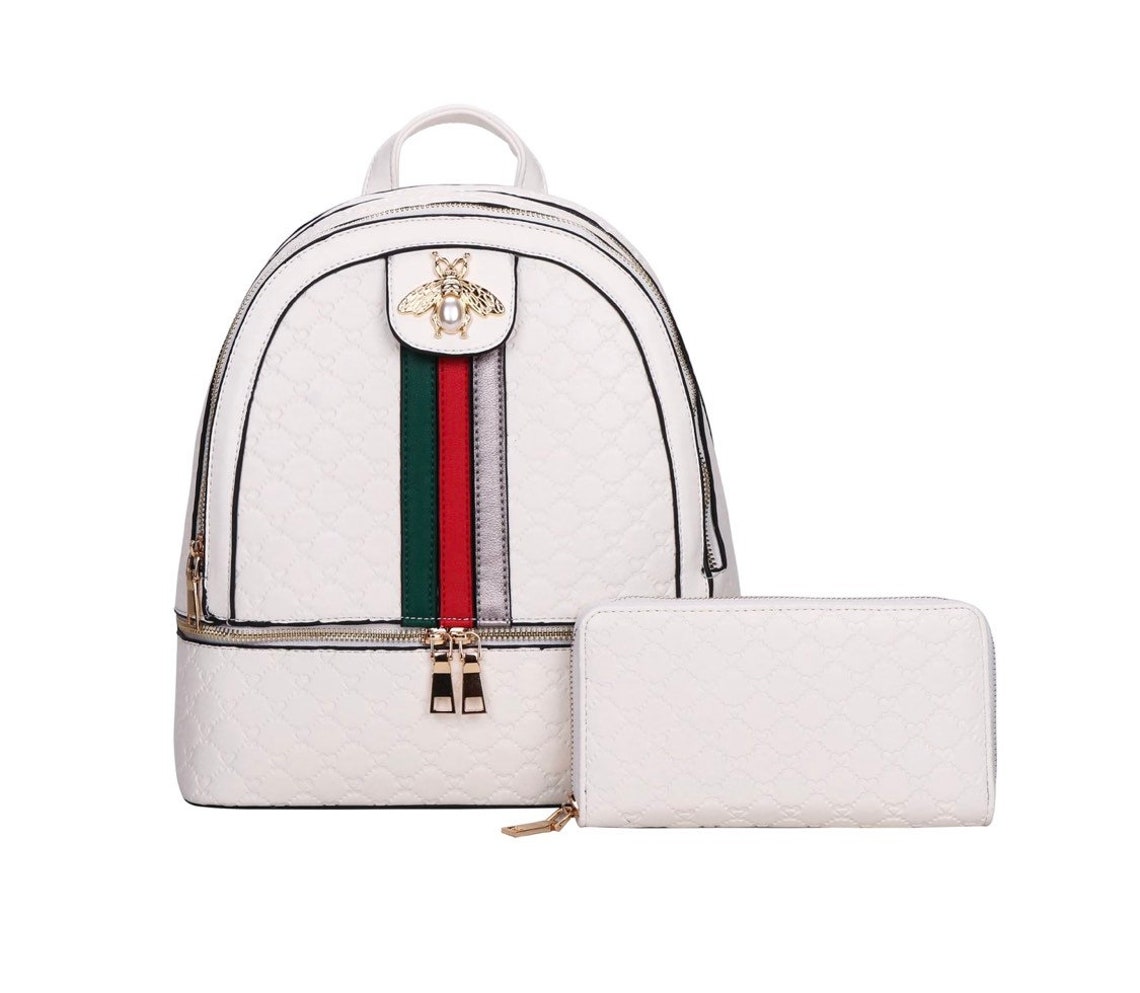 Queen Bee Backpack Purse Etsy