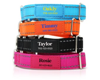 custom nylon dog collars