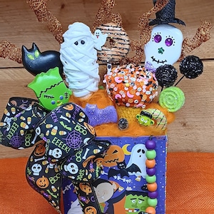 Mummy Halloween  Snack Box