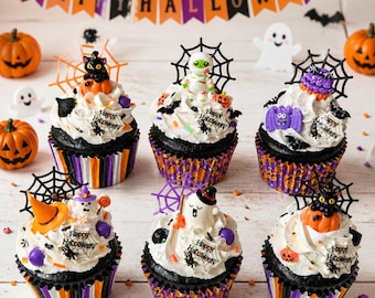Halloween Cupcakes 2026 Fake bake cupcakes