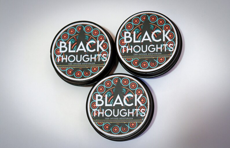 Black Thoughts' Hemp Mango Shea Butter image 9