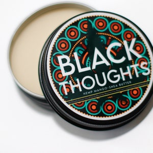 Black Thoughts' Hemp Mango Shea Butter image 1