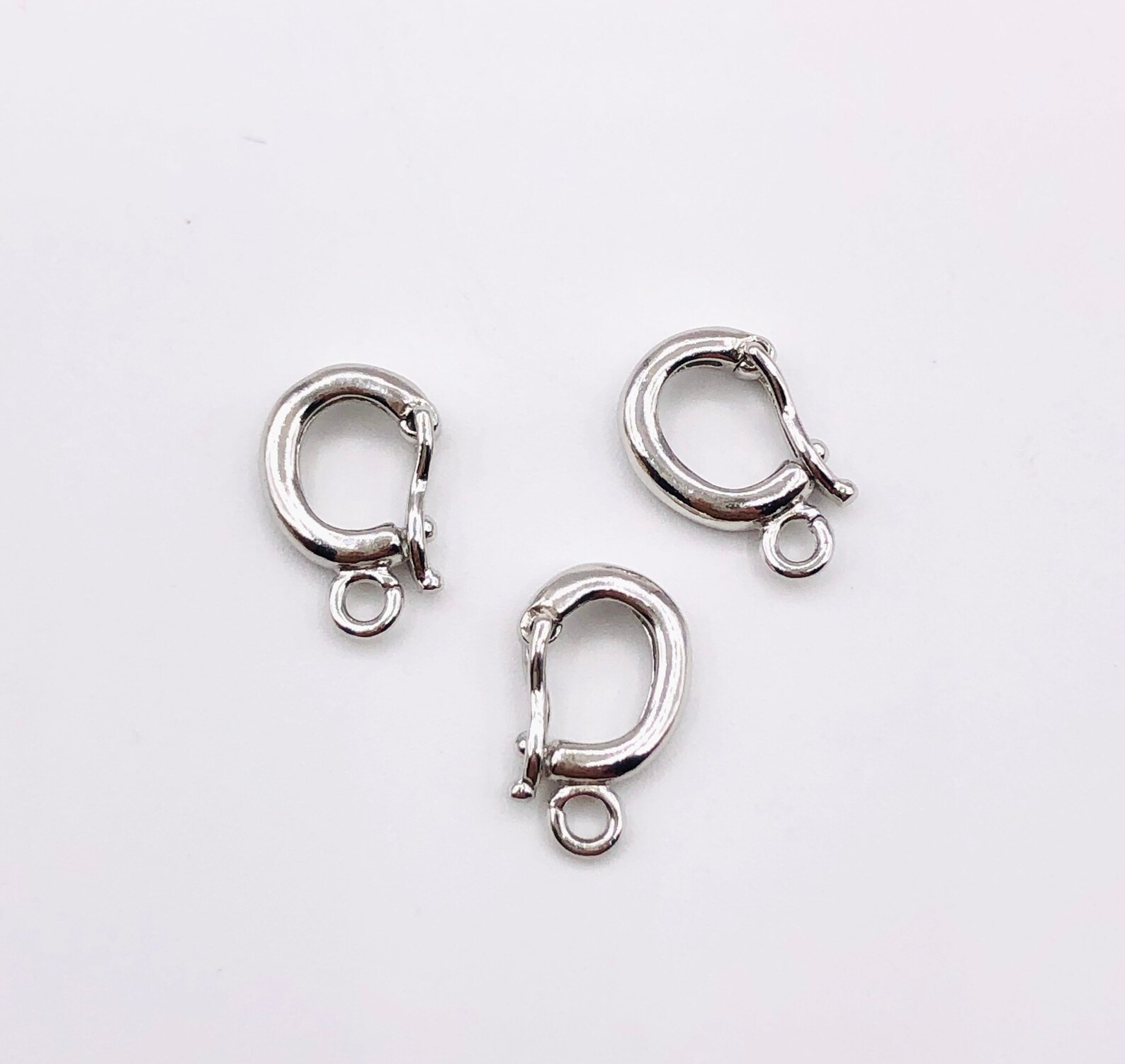 1pcs 925 Sterling Silver Pearl Enhancer Clip on Pendant Etsy