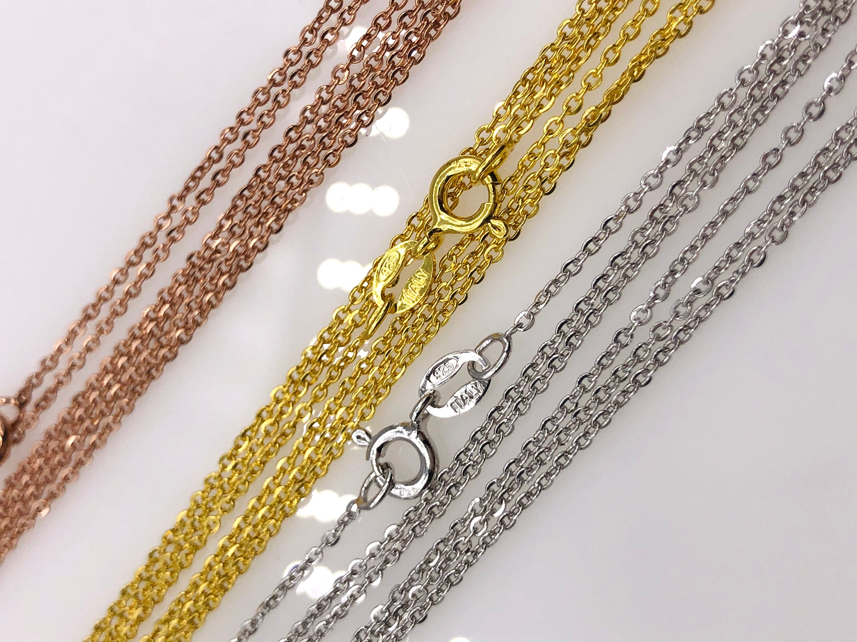 16 925 Sterling Silver Italian Crafted Two-Tone Braid