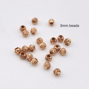 10pcs Shinning Cut Sterling Silver Beads/ 3mm Round beads/ Made in Italy/ Shining beads