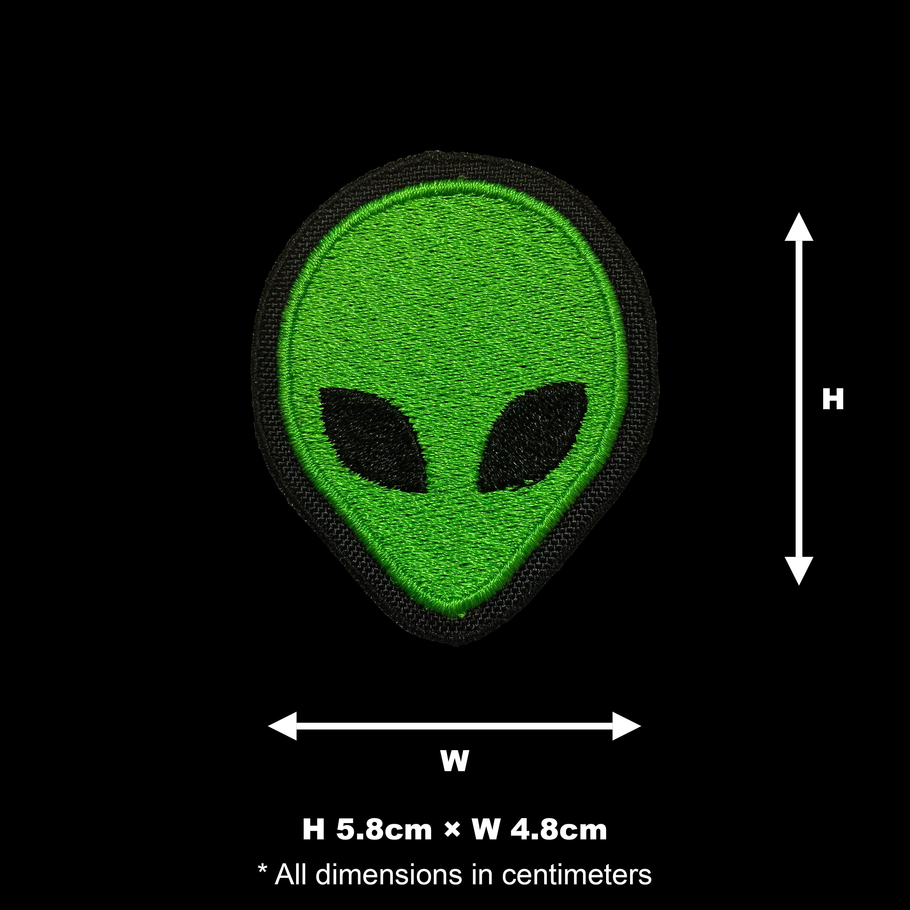 Alien Patch (3pcs) - UFO, Martian, Extraterrestrial, Space, Area 51 ...