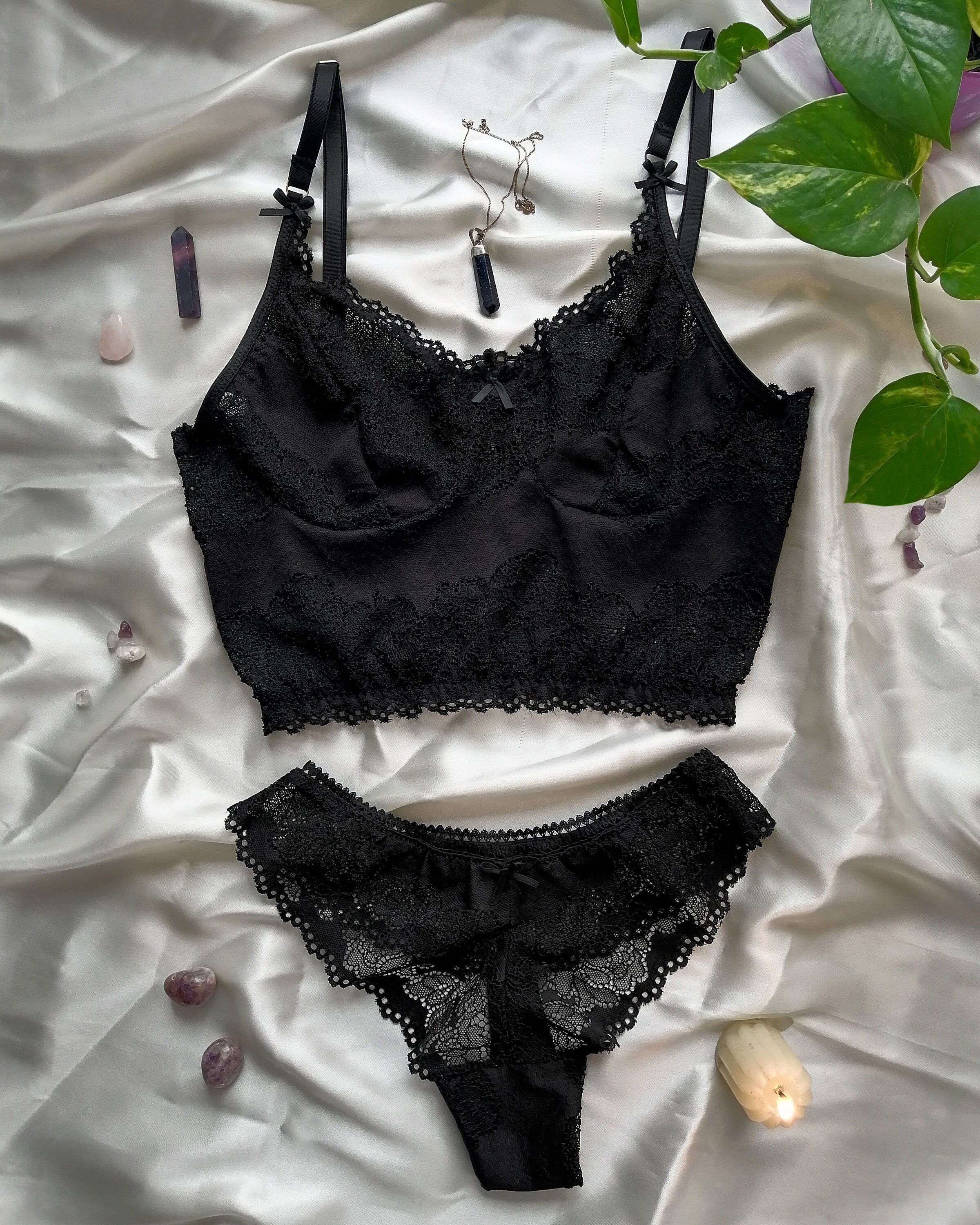 Encaje Sexy Ropa Interior Etsy