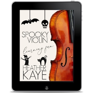 How to Sound Spooky on the Violin - fun learning kit