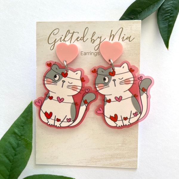 Cat Earrings