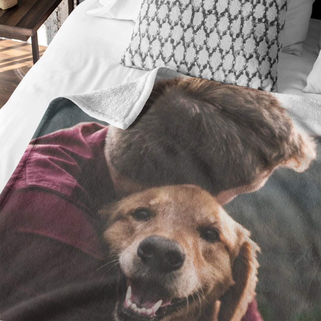 Personalized Photo Blanket Custom Printed Sherpa or Fleece Etsy