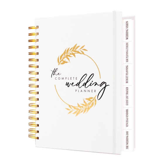 Comprehensive Wedding Planner Book and Organizer for the Bride