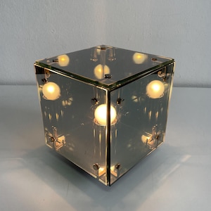 RARE Prismar Table Lamp by Gruppo A.R.D.I.T.I for Nucleo Sormani, Italy 1970&#39;s