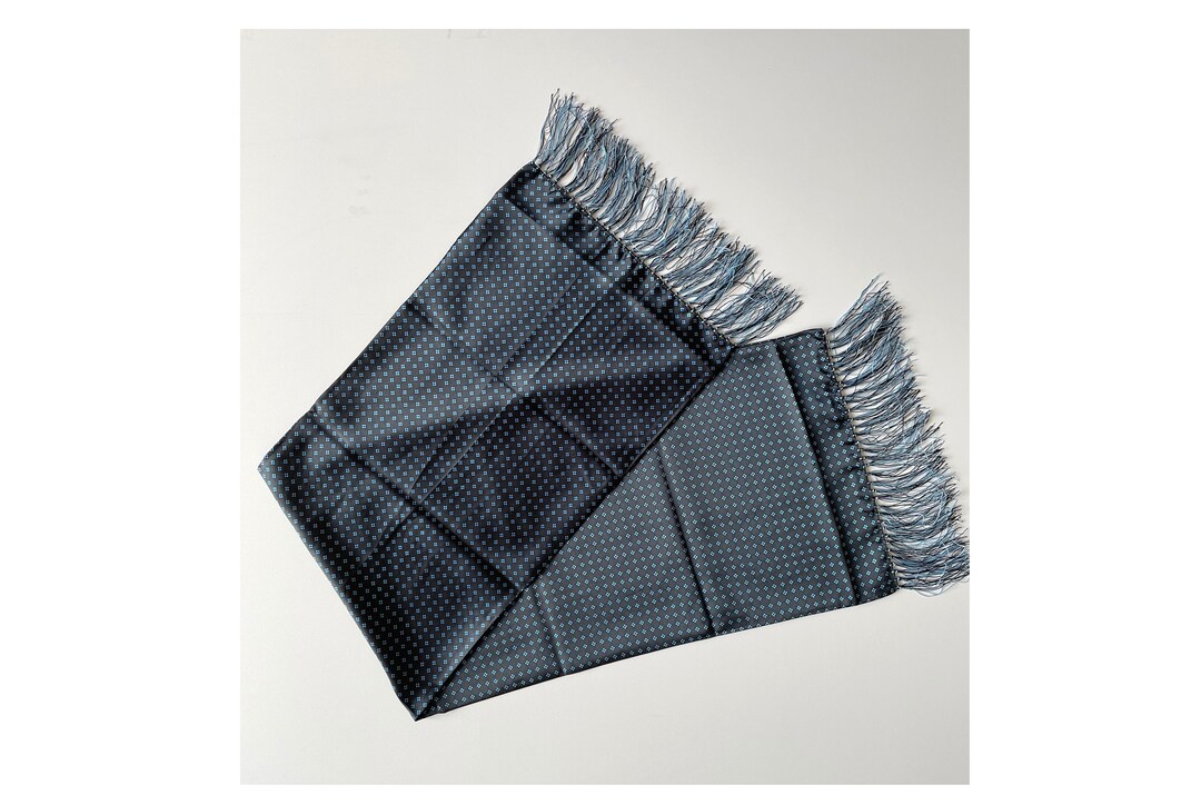 Vintage Italian Men's Silk Scarf, Unused Condition Etsy