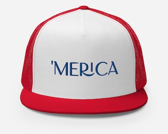 アメリカ 'merica トラッカーハット - ユニセックス