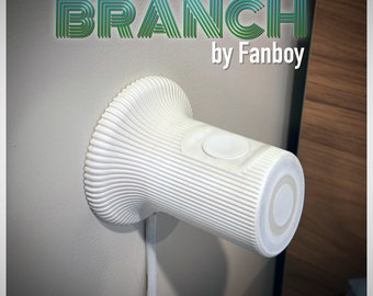 BRANCH By Fanboy - Cargador múltiple magnético GaN de 65 W de pared para dispositivos Apple