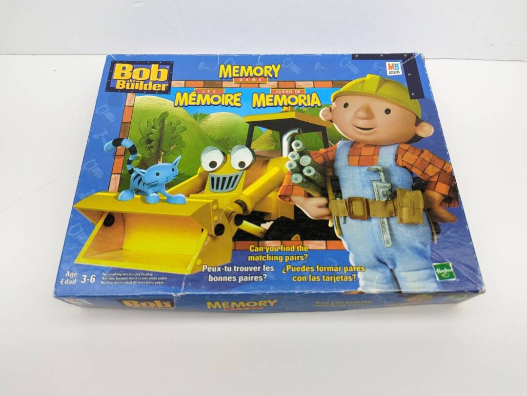 Bob the Builder Memory Game 2000 - Etsy