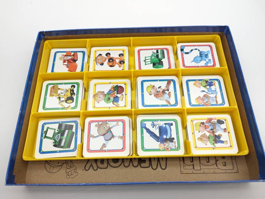 Bob the Builder Memory Game 2000 - Etsy Canada