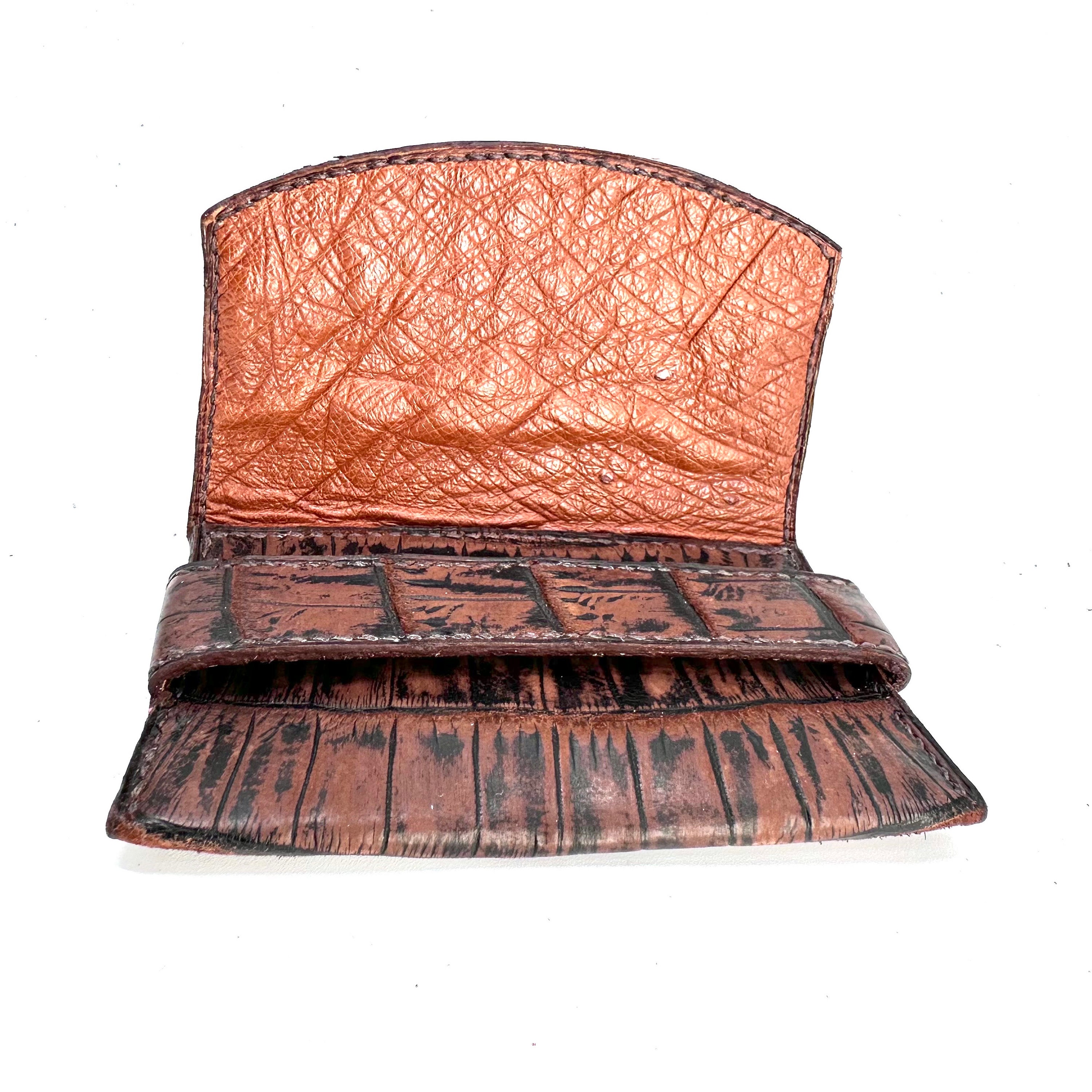 Alligator Card Holder, Alligator Card Case, Alligator Wallet, Alligator ...