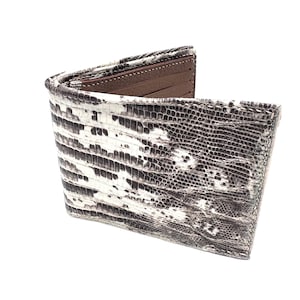 Cartera de lujo, Billfold, cartera marrón, carteras para hombre, hecha a mano, personalizada, cartera, bifold, tarjetero, minimalista, regalos de novio, exótico