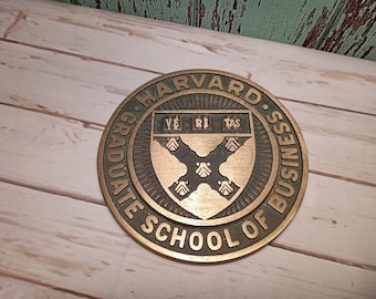 ノベルティ「HARVERD」大学学位証明書、金枠とシール付き - Etsy