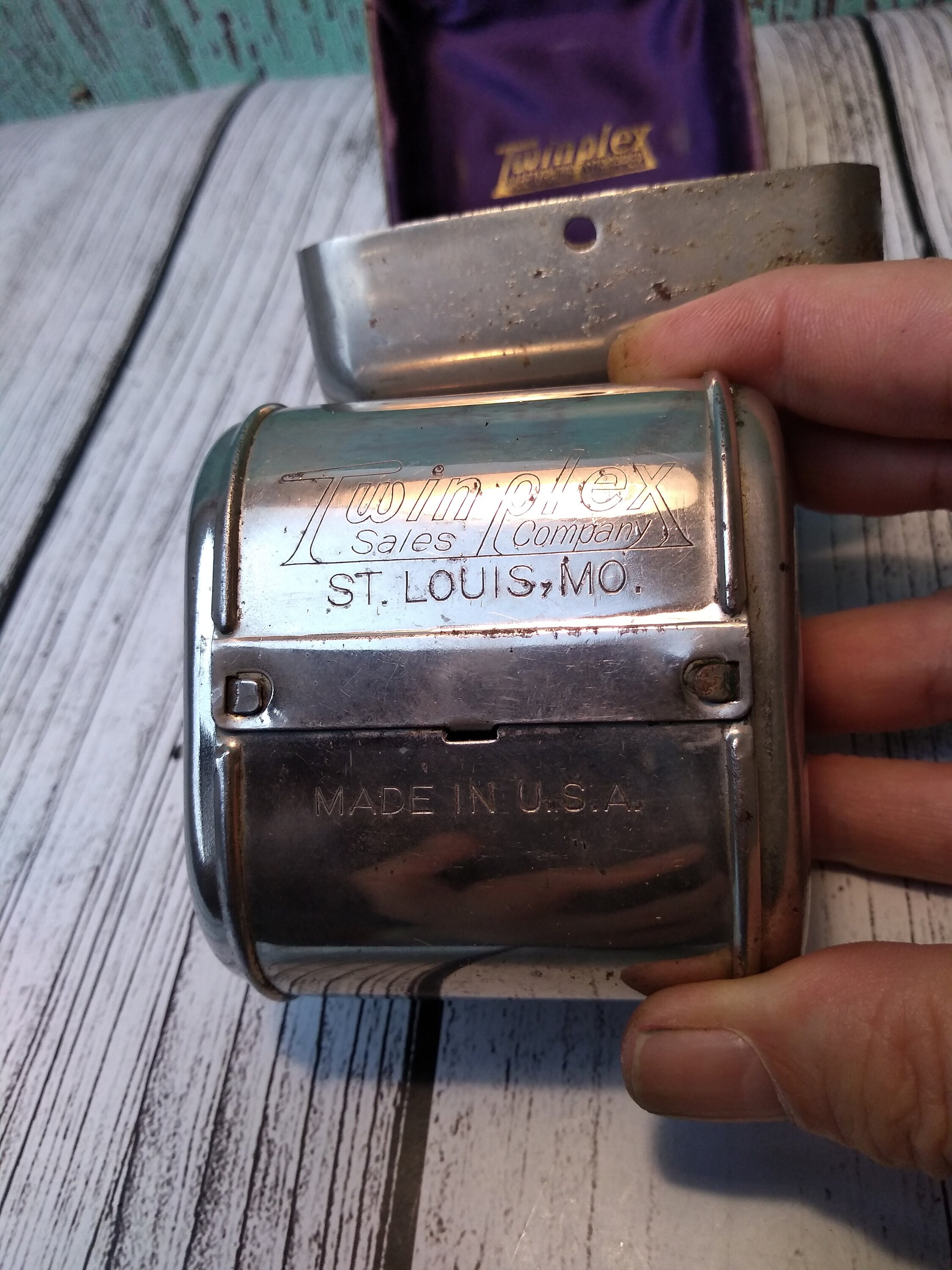 Vintage Twinplex of St Louis Safety Razor Stropper in Original Etsy