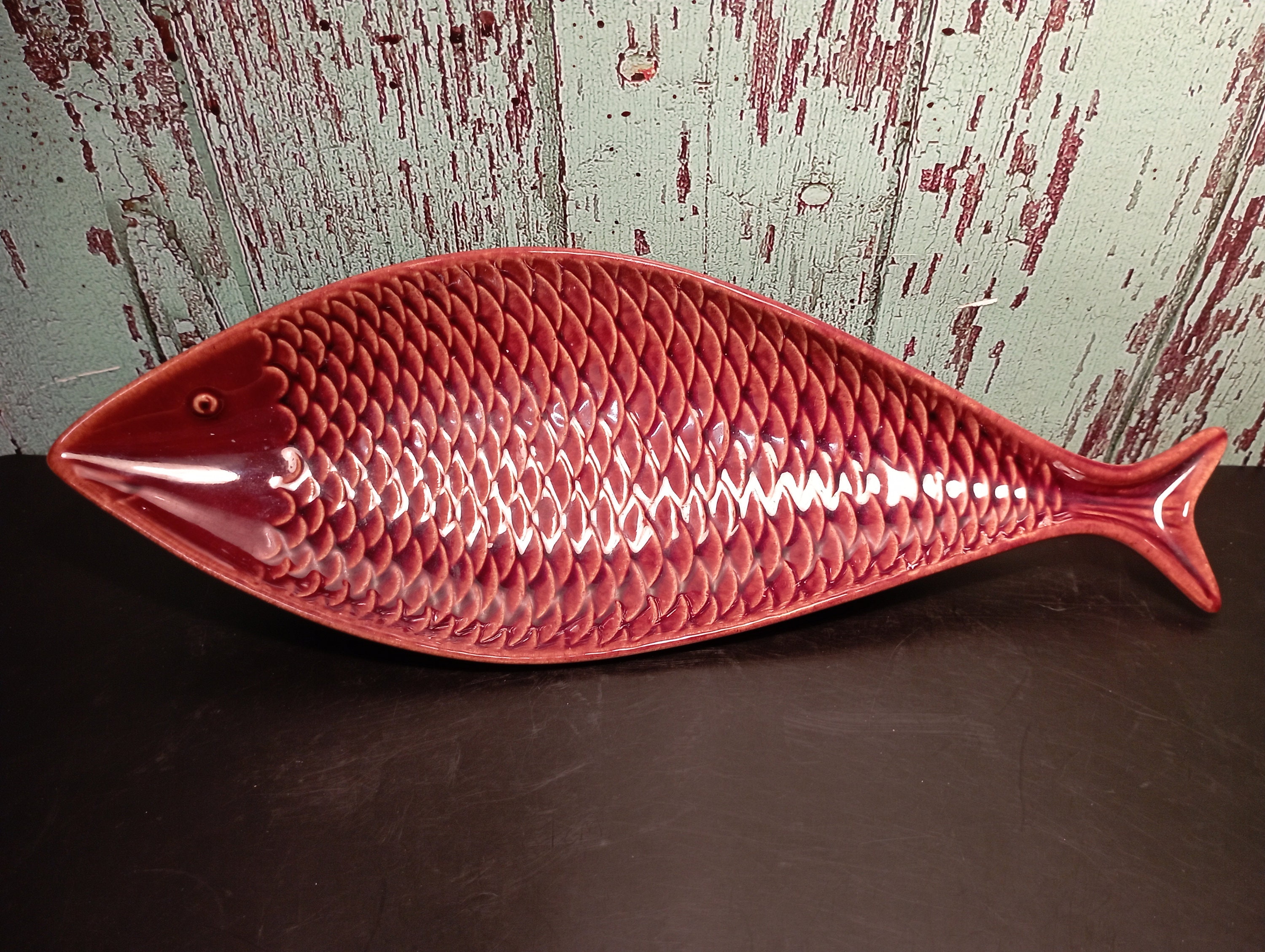Gustavsberg Stig Lindberg Fladen Fish Dish Vintage Pottery Gustavsberg Stig Lindberg Fladen Fish Dish Vintage Pottery