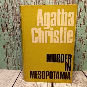 Agatha Christie Murder In Mesopotamia Hardback Book Collins Crime Club 1978 Poirot