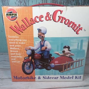 Wallace &Gromitシリーズ(モーターバイク&サイドカー)のプラモデル il_300x300.7021976306_aeph.jpg
