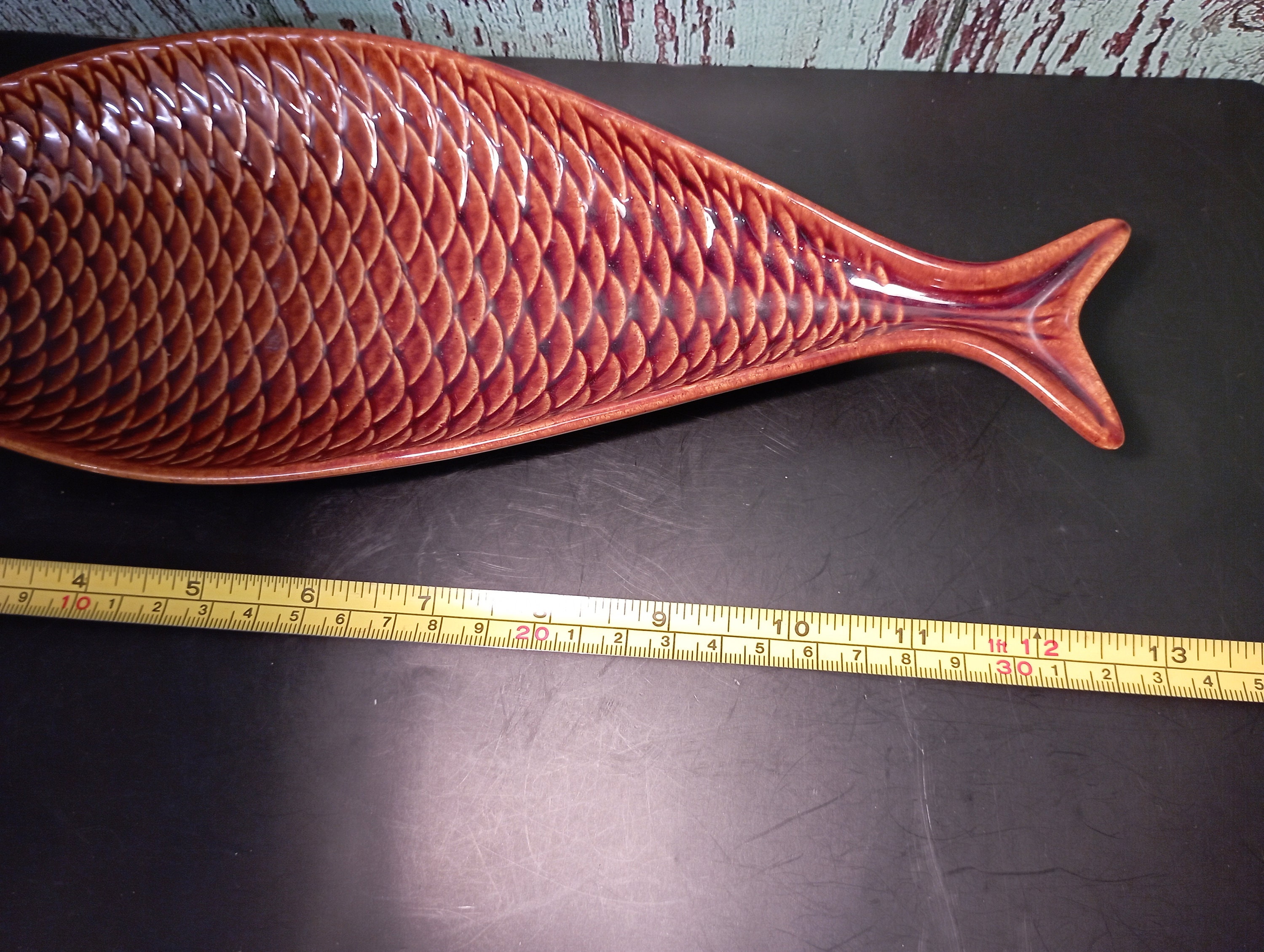 Gustavsberg Stig Lindberg Fladen Fish Dish Vintage Pottery Gustavsberg Stig Lindberg Fladen Fish Dish Vintage Pottery