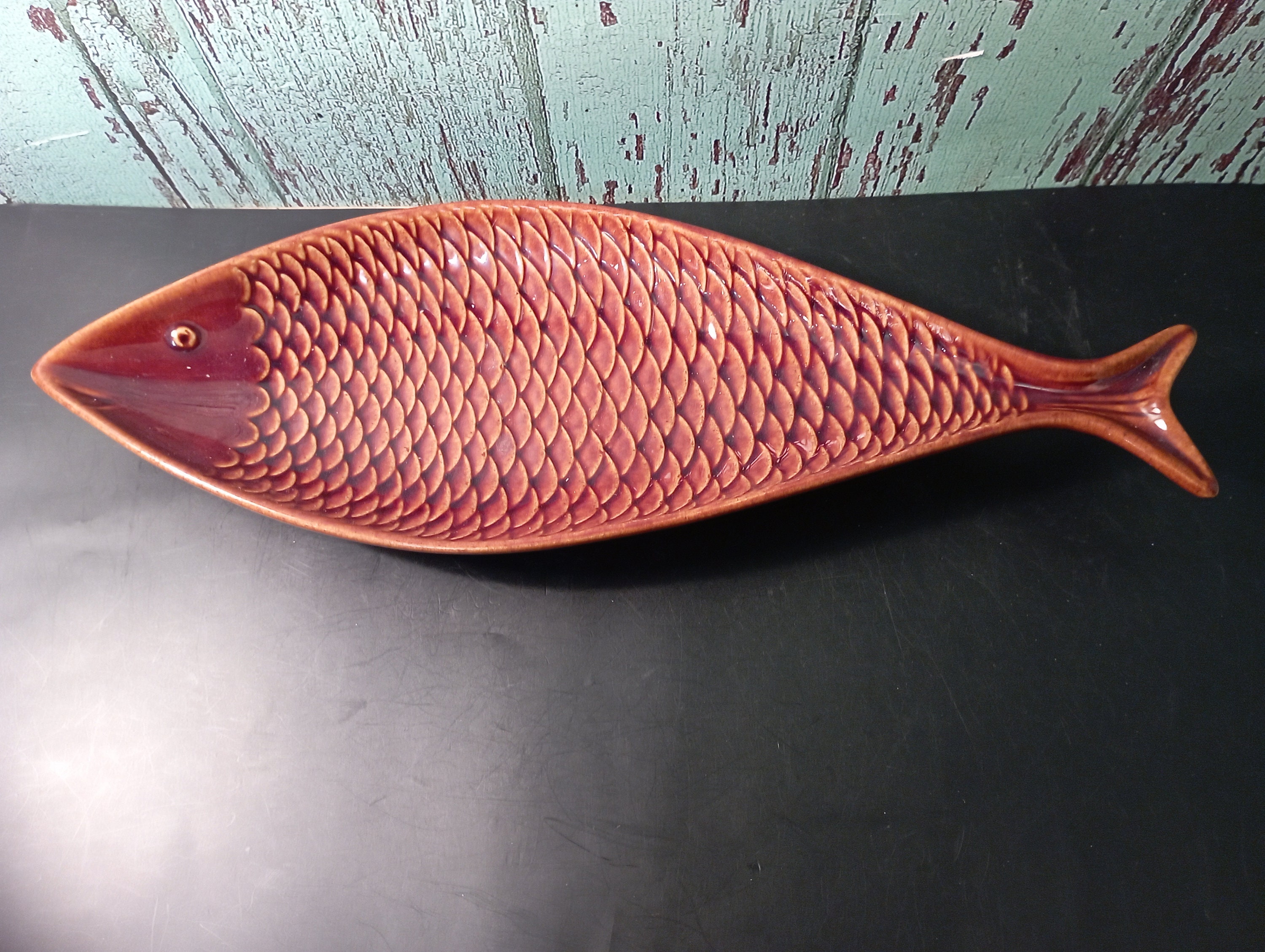Gustavsberg Stig Lindberg Fladen Fish Dish Vintage Pottery Gustavsberg Stig Lindberg Fladen Fish Dish Vintage Pottery