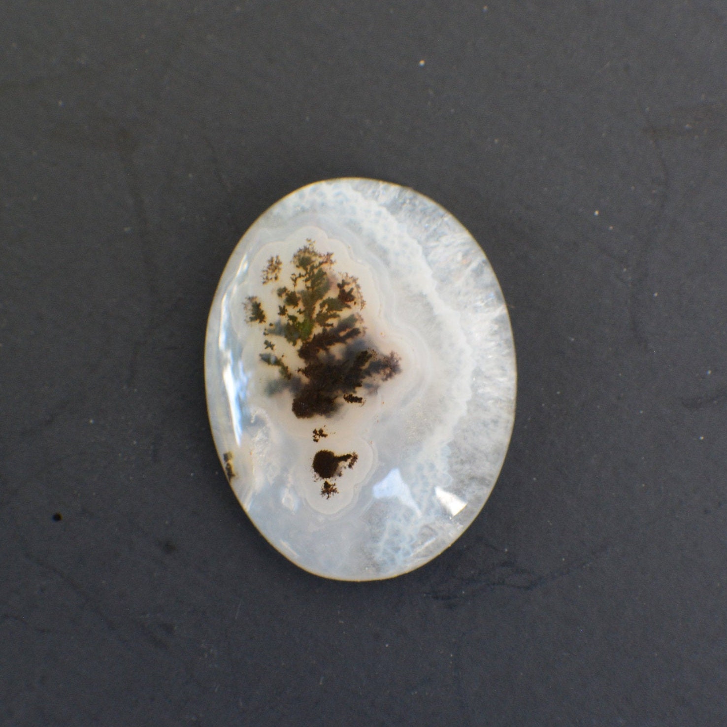 Dendritic Quartz Cabochon Etsy