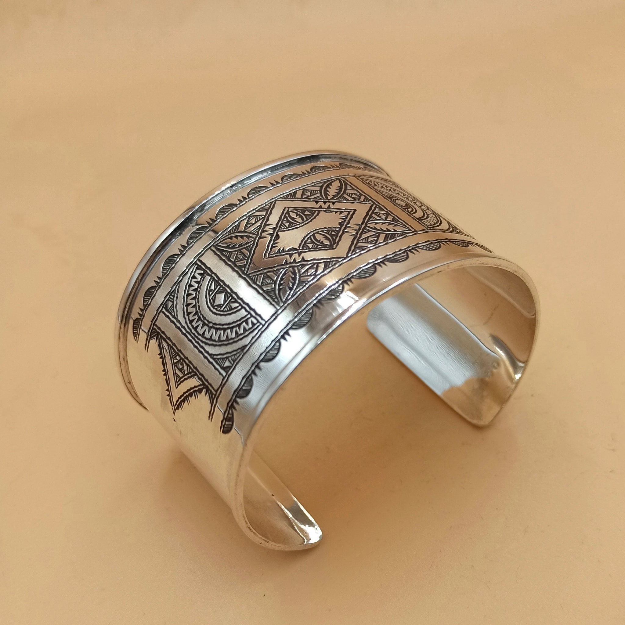 Tuareg Silver Bangle - Etsy