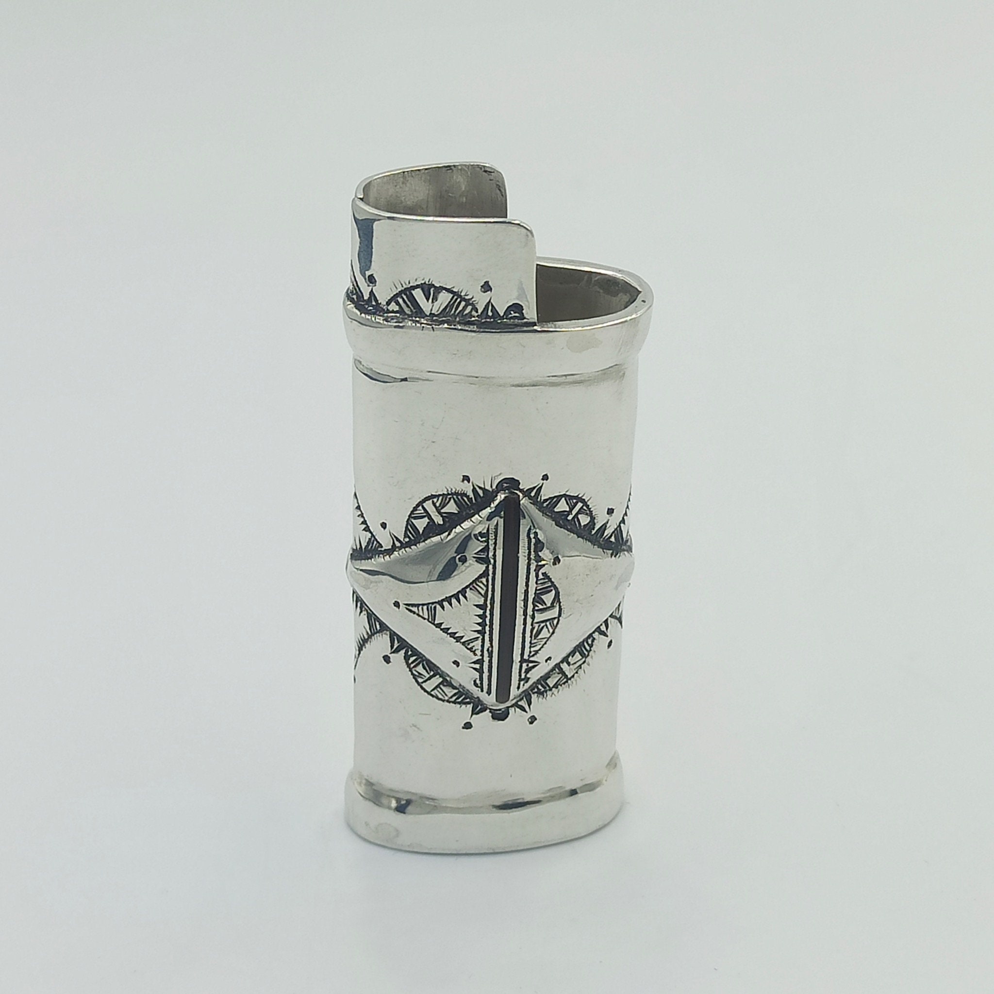 925 Silver Bic Holder - Etsy