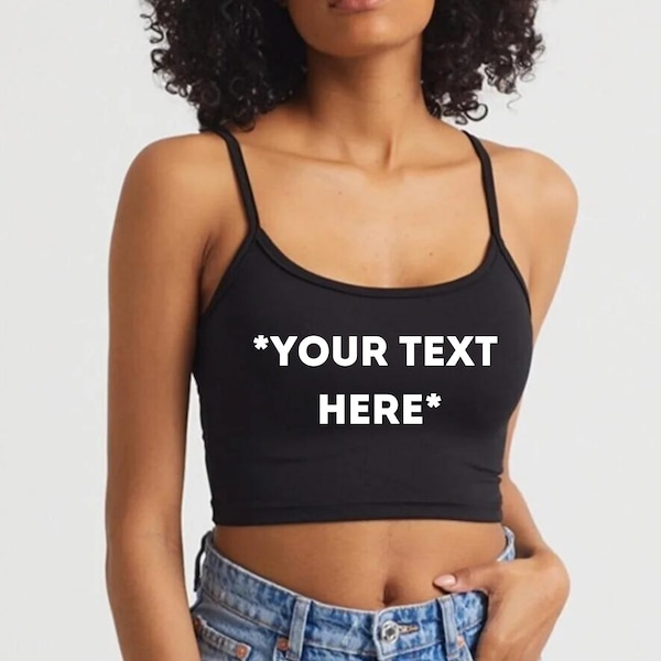 Customized Crop Top,Custom Crop Tank,Custom Baby Tee,Personalized Crop Top, Custom Crop Top for Women,Wife Gift  College Group Bulk