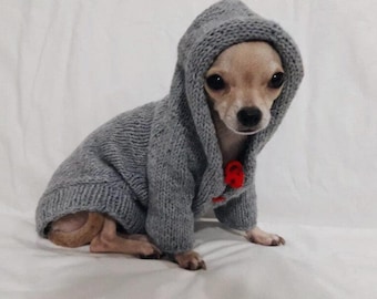 Hooded Dog Sweater CROCHET PATTERN