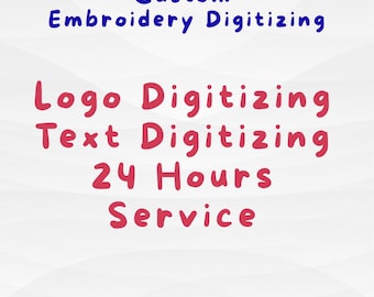 Custom Embroidery Design Service