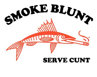 Smoke Blunt Tshirt Design